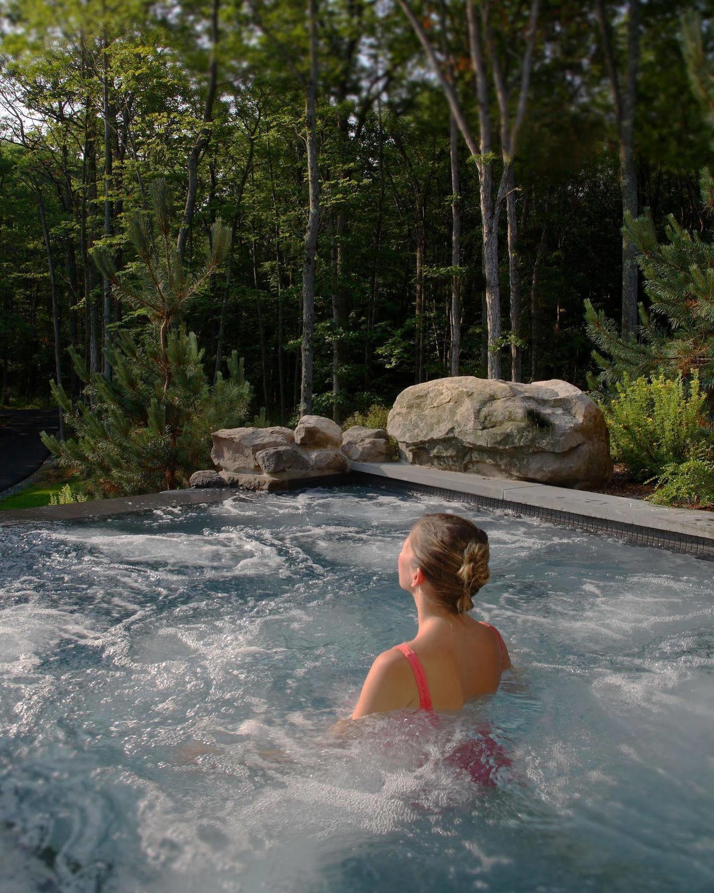The Lodge At Woodloch Hawley Esterno foto